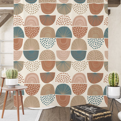 Abstract Shower Curtain