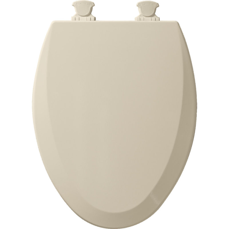 1500EC Elongated Toilet Seat, Almond