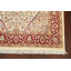 Tapis unique ivoire noué à la main nouvel âge 5 pi 1 po x 8 pi 3 po Lybertie