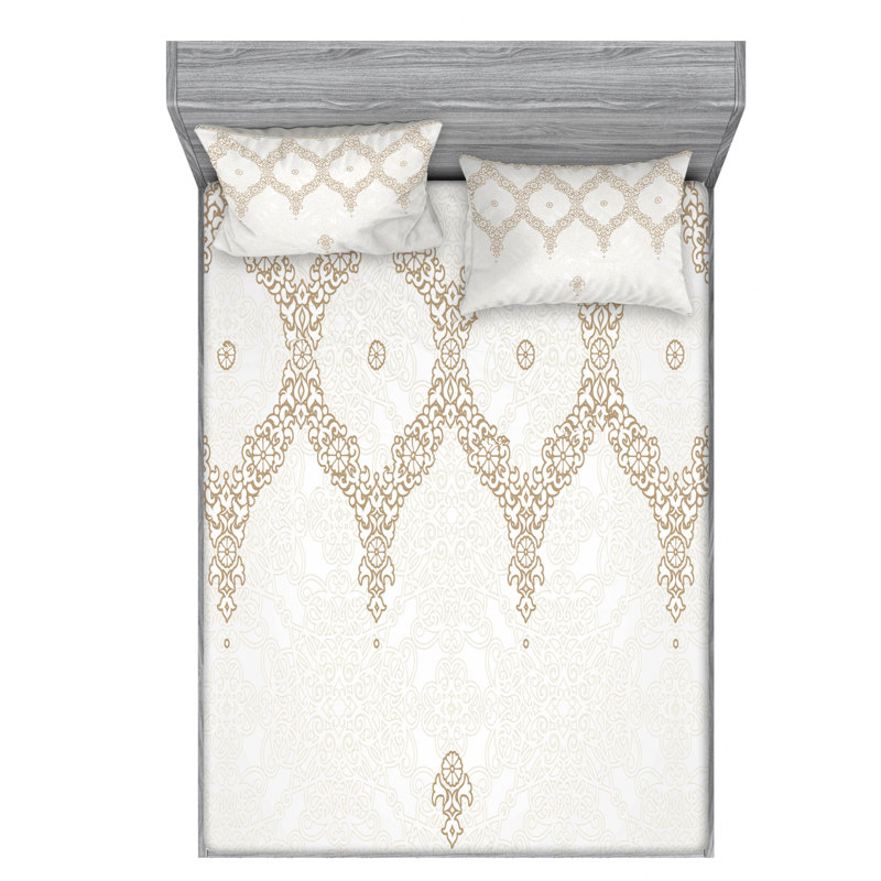 Microfiber Sheet Set, Full Sheet Set with Fitted Sheet