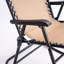 Chaise berçante d'extérieur à appui-tête pliable zéro gravité - bleu-2132292523