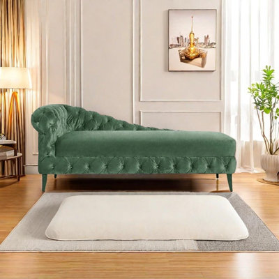 Premium Fabric Chaise Lounge