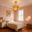 3-Light Tiffany Style Sunflower Chandelier With E26 Bulb