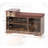 Polyester Blend Upholstered Storage Bench