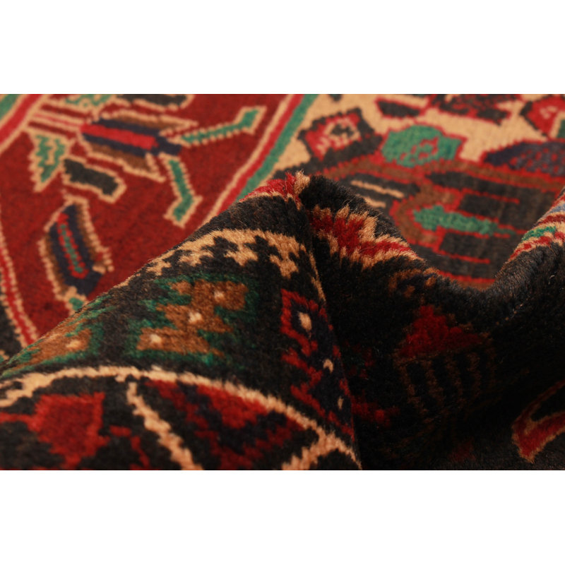 Tapis taupe unique en laine nouvel âge 3 pi x 5 pi 4 po One-of-a-Kind
