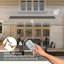 Outsunny 395cm W x 300cm D Polyester Cover Motorised Retractable Patio Awning