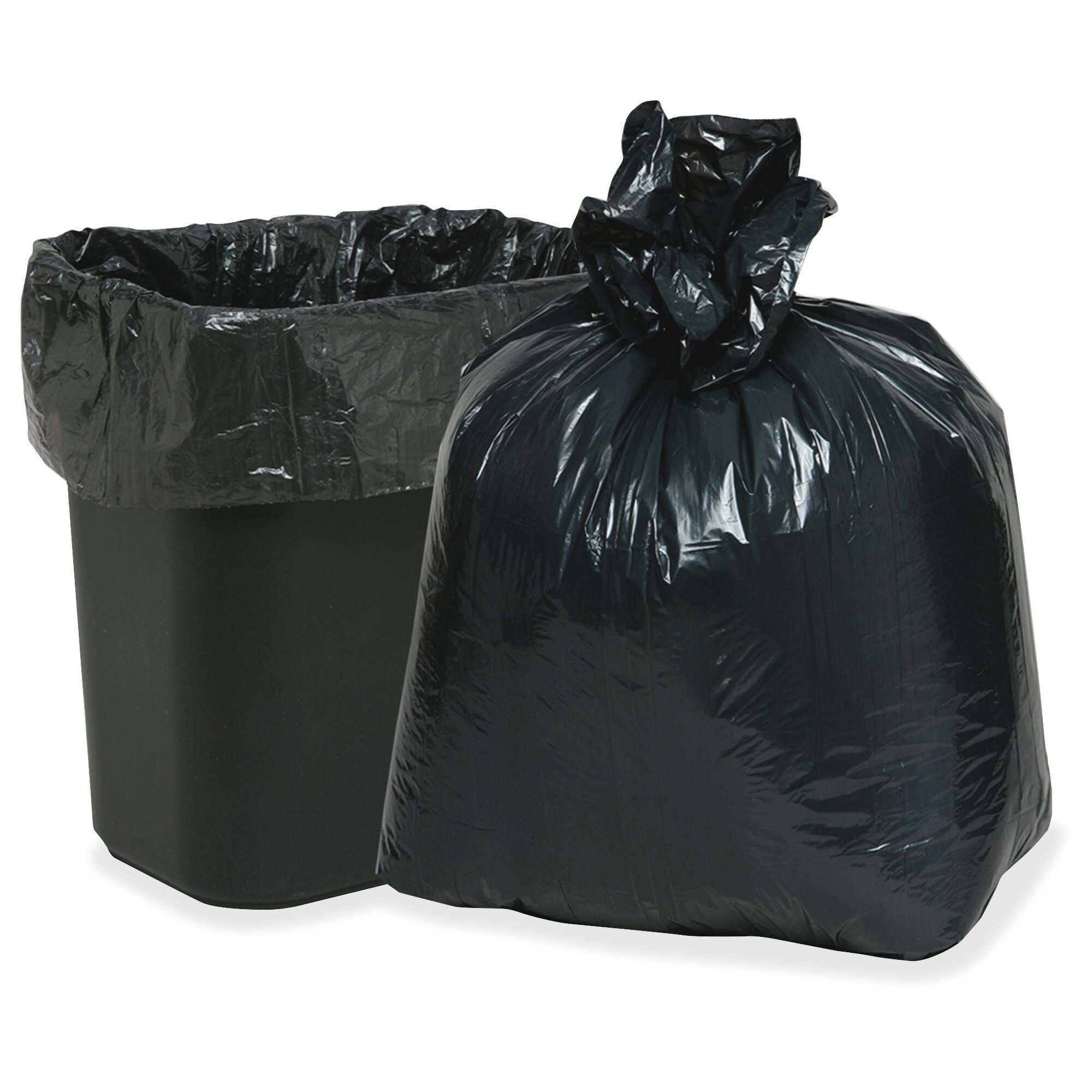 3.5 Gallon Trash Bags, 150 Count Small Trash Can Liners for