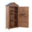 Savoca 3 ft. W x 1 ft. D Solid Wood Tool Shead