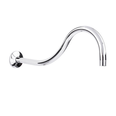 Bras de douche avec bride 16 po