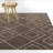 Bachman Brown Transitional Moroccan Area Rug-785747176