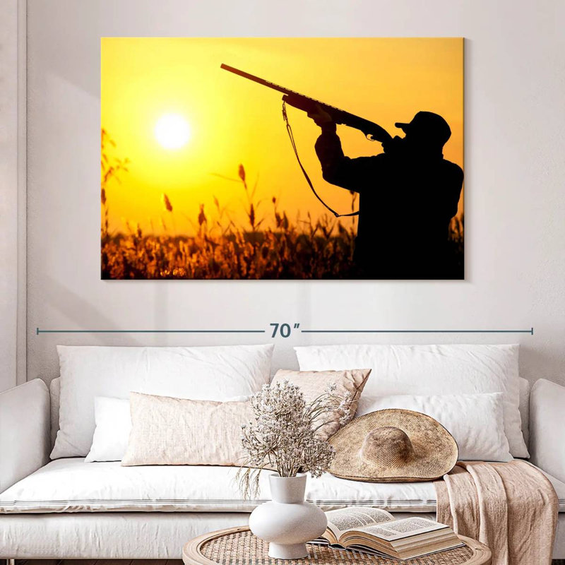 Senne Duck Hunt, 34" H x 51" W