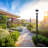 Ashdown 3 Light Outdoor Post Mounted Fixture in Black