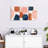Wine Shapes And Colors Multi Piece Canvas Print-93062891