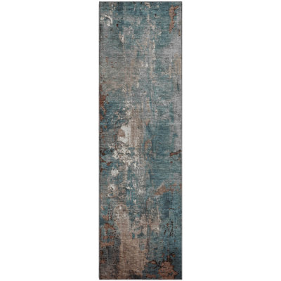 Premium Machine Washable Medena AMF1870 Abstract Rug