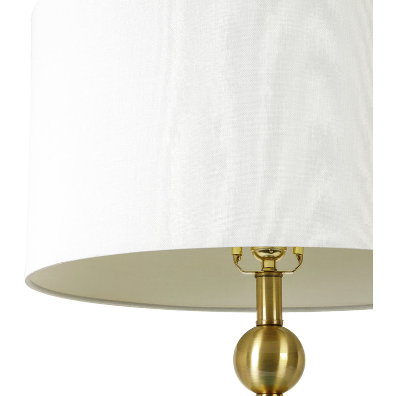 Ronay Crystal Table Lamp, Blue/Silver
