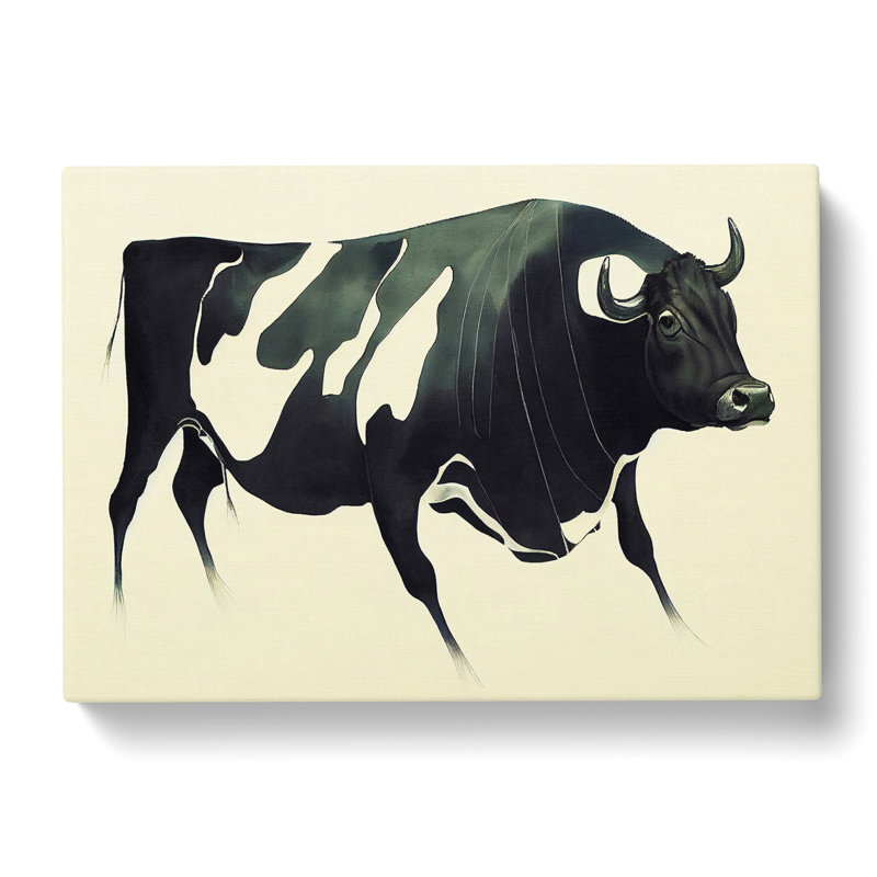 Sensational Cow - Wrapped Canvas, 40cm H x 60cm W x 3cm D