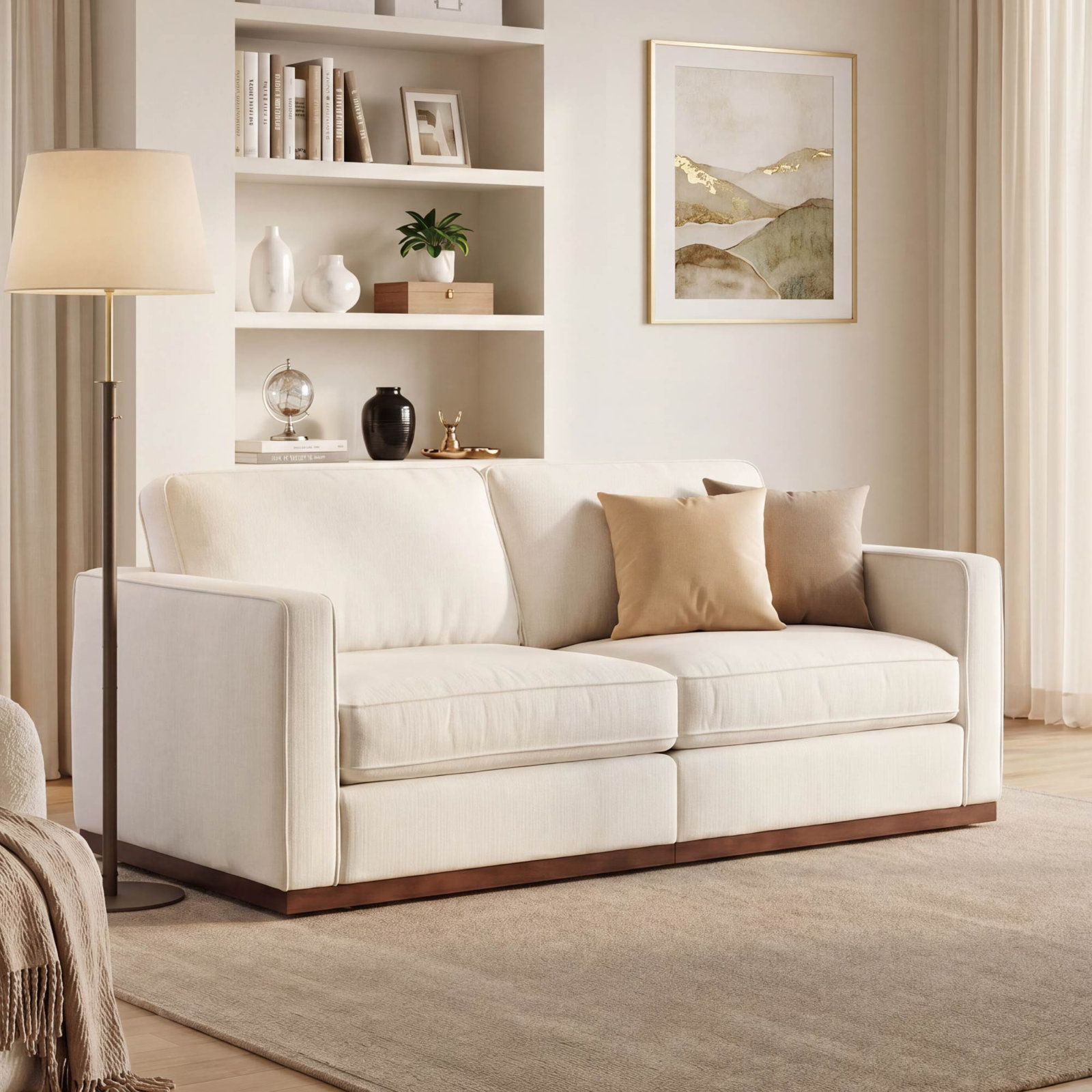 Bobbi 66" Modular Loveseat