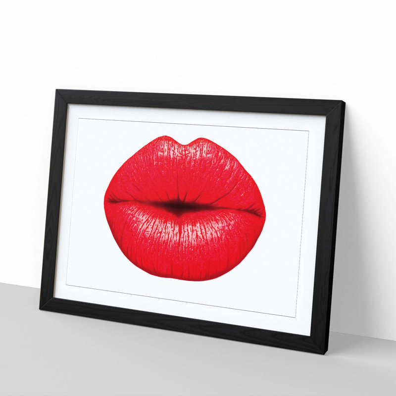 Single Picture Frame Print, Black