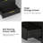 19.7'' W 2-Drawer Nightstand With Built-In Outlets And Human Sensor Light-2046541827