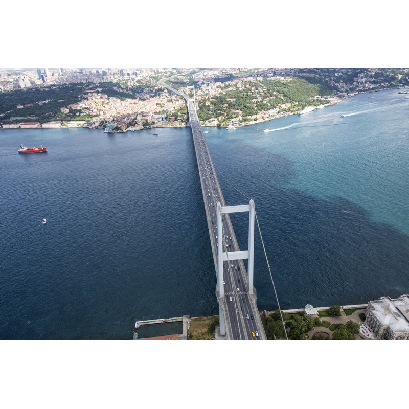 Bosphorus Bridge, 51cm H x 76cm W 3.8cm D