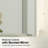 High-End Luxury Design Recessed or Wall-Mounted Tempered Glass Mirror Medicine Cabinet
