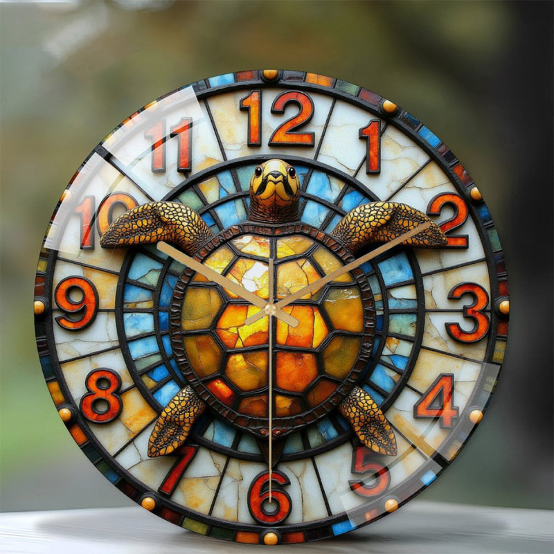 Horloge murale Turtle