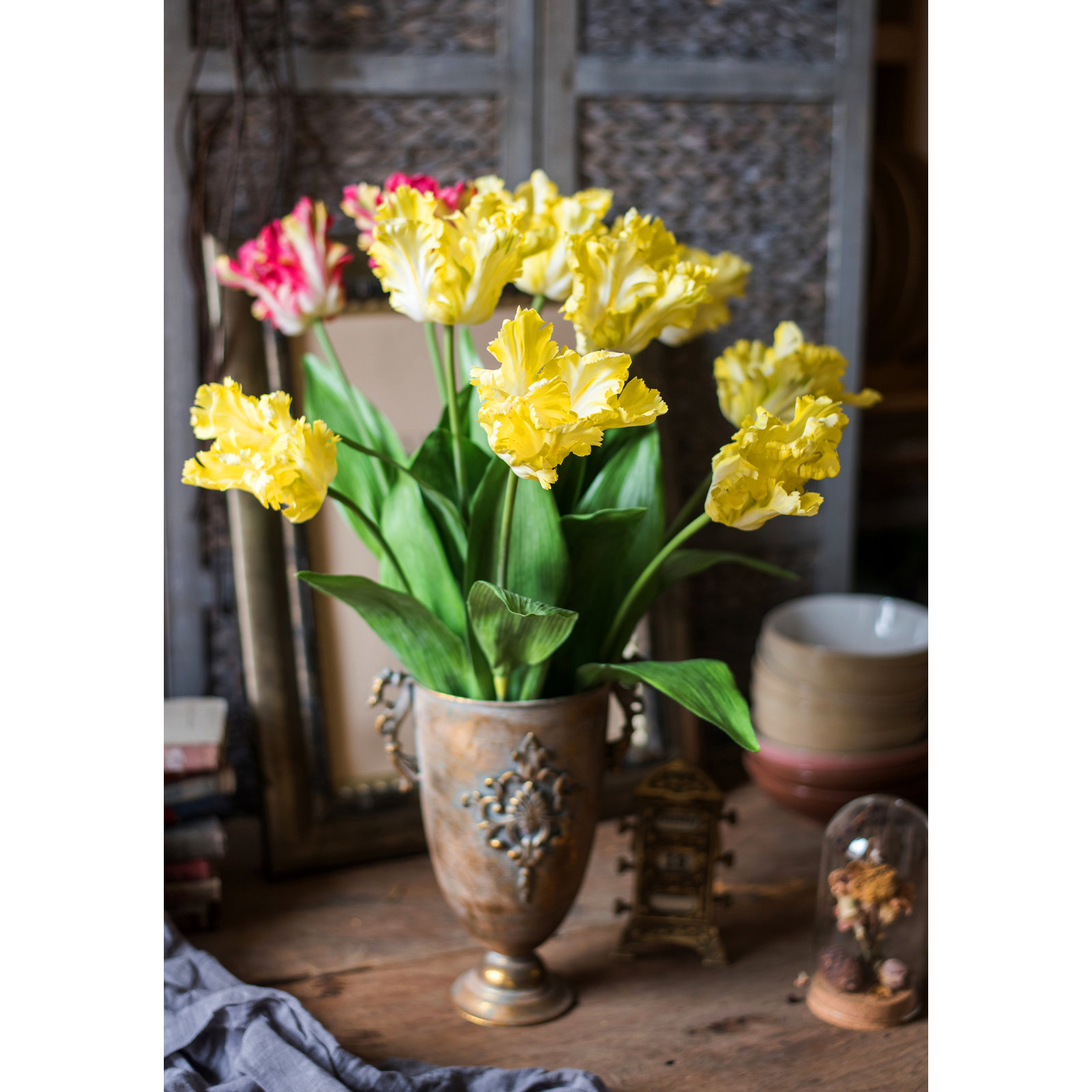 Tulip Floral Stems, Yellow
