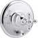 Kohler Artifacts Rite-Temp Valve Trim with Push-Button Diverter and Cross Handle