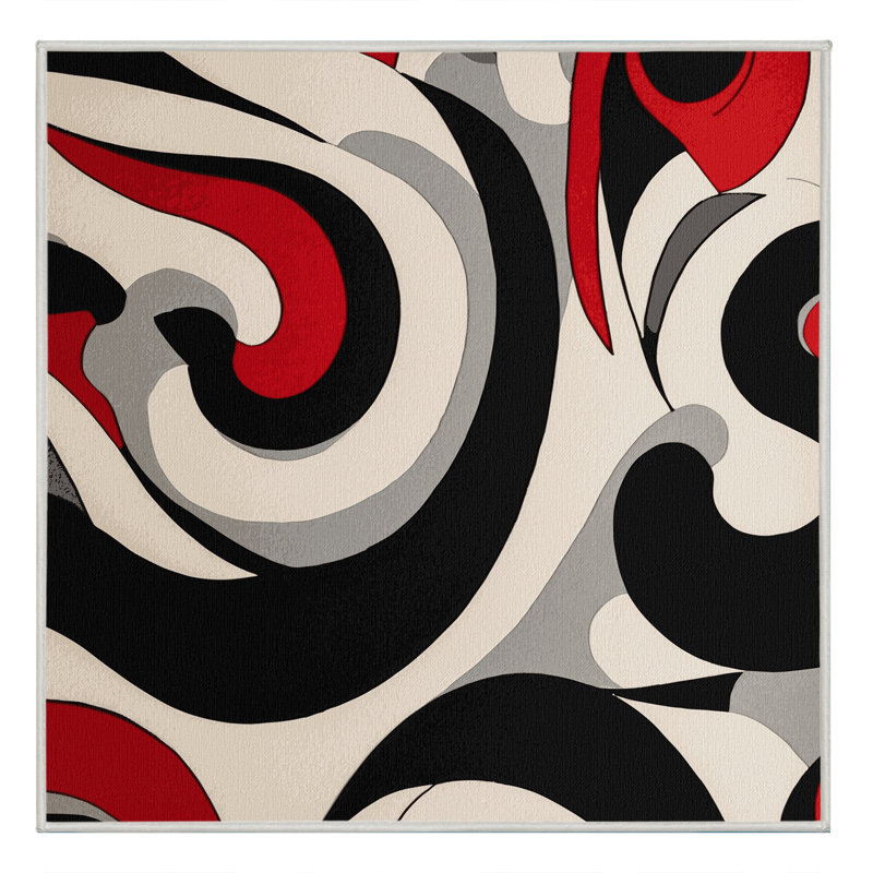 Cosmic Blaze Rug, Square 8'