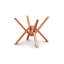 Exeter Round Glass Top Table-20345119-29000788