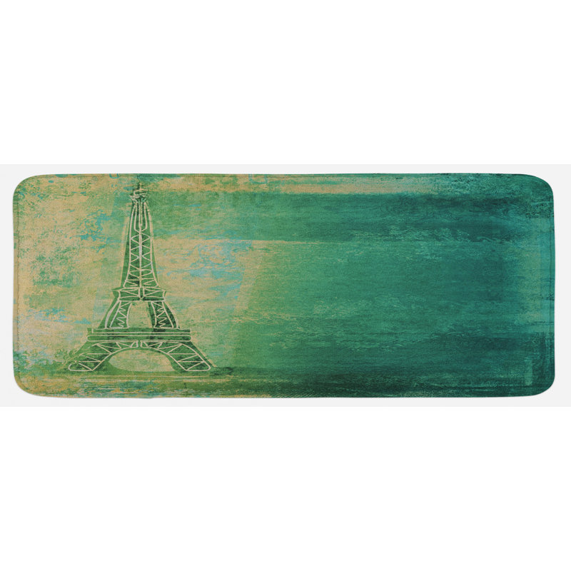 Eclectic Polyester Kitchen Mat
