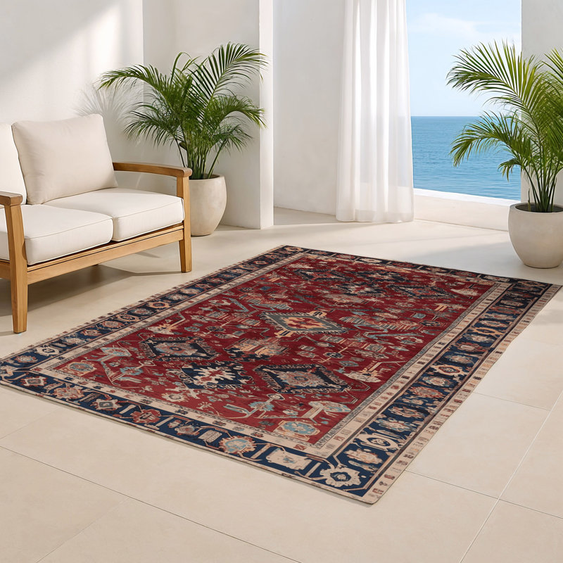 Tapis turc intérieur et extérieur brun, Rectangle 4pi x 6 pi