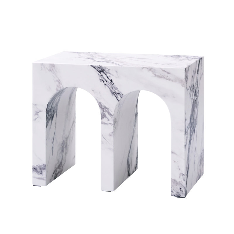 Fritzy Engineered Stone End Table