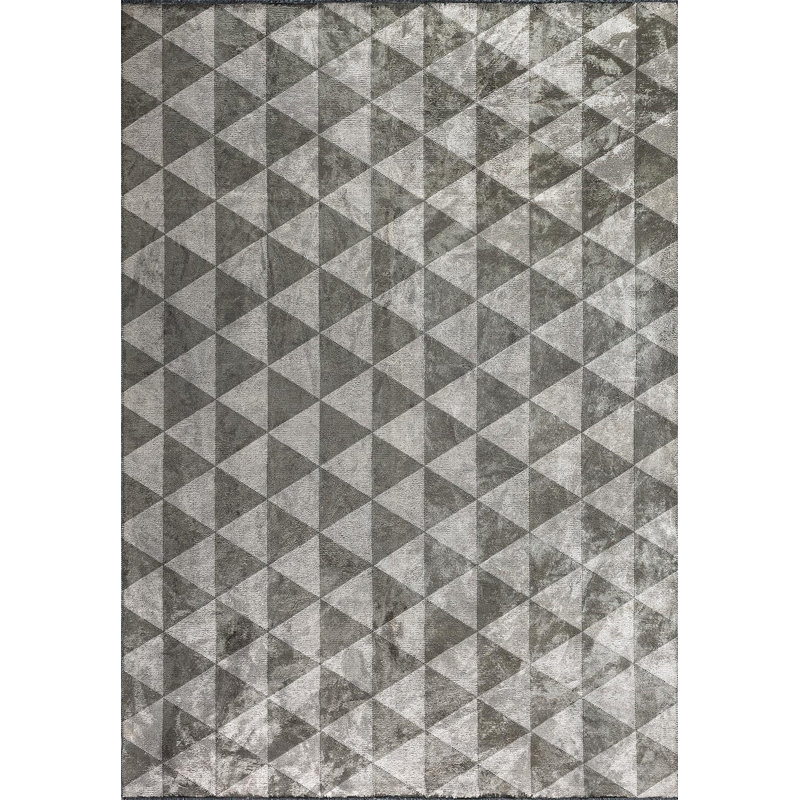Rapture Geometric Shapes Area Rug, Rectangle 6'7" x 8'3"
