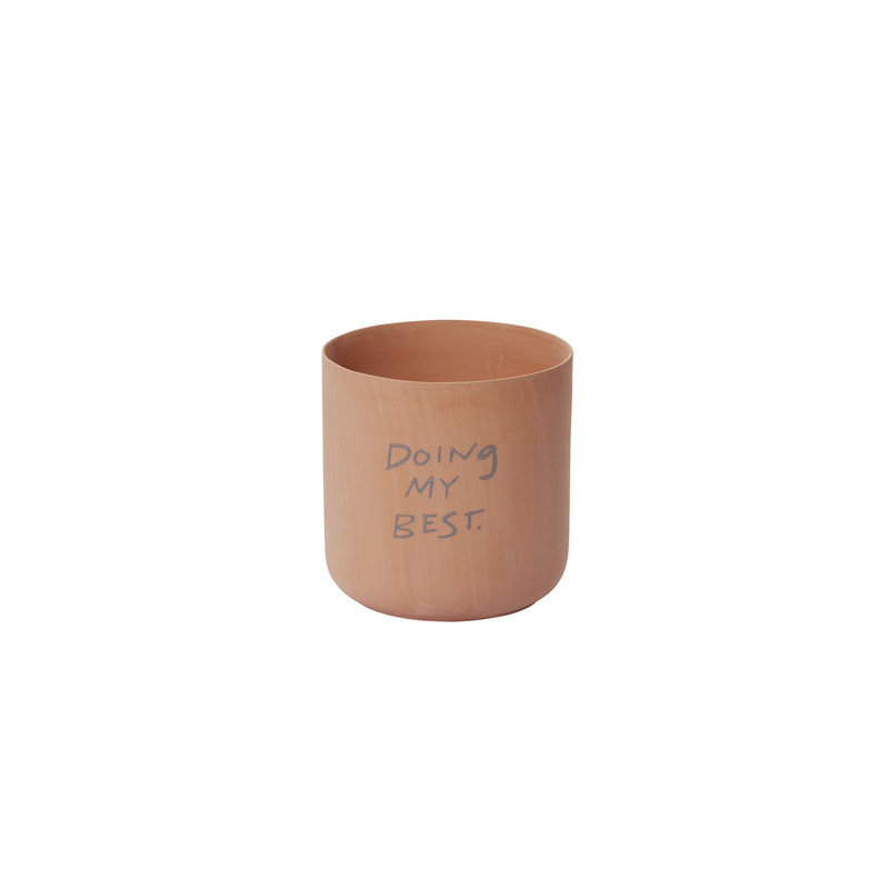 Herc Handmade Ceramic Pot Planter, Coral