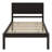  Wooden Platform Bed with Headboard-798592106