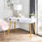 Saxatil Metal Base Writing Desk-524251895