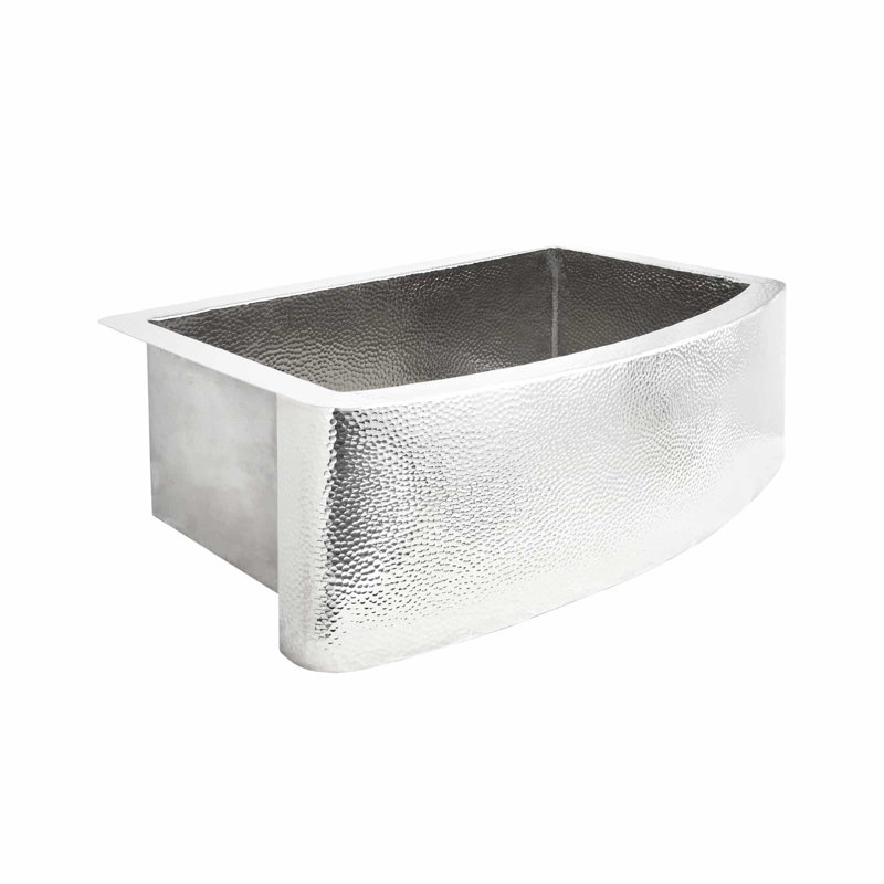 33" L x 21" W Kitchen Sink, Polished Nickel