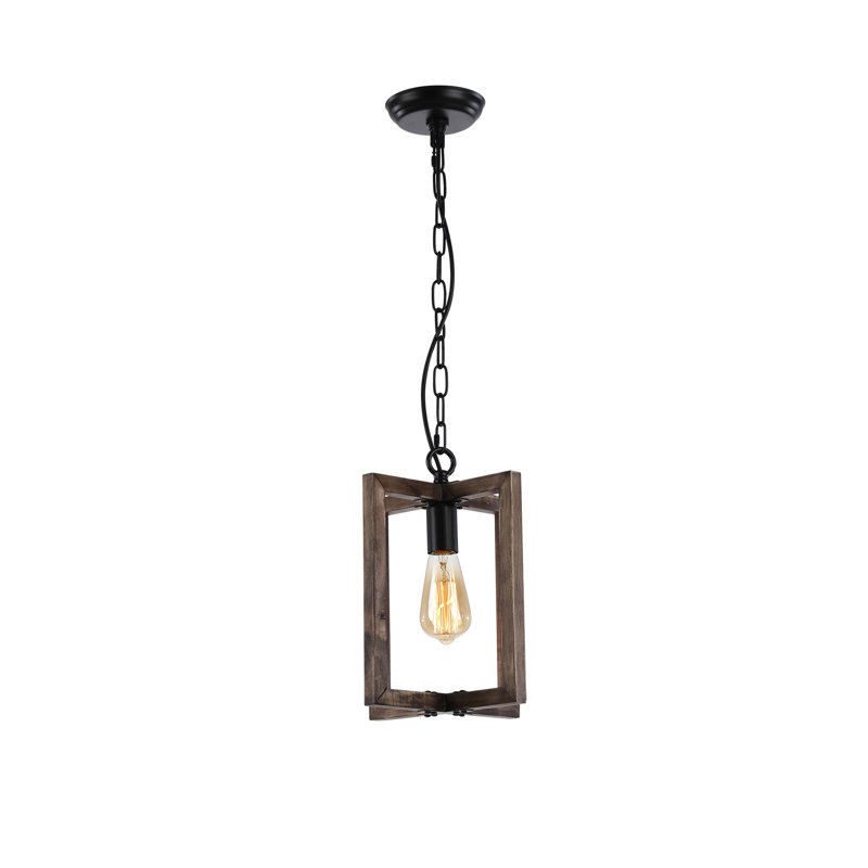 Luminaire suspendu en bois pour îlot de cuisine Mimi Mote