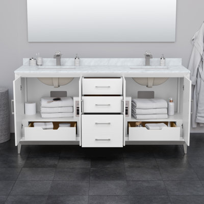 71.75'' Double Bathroom Vanity Base Only