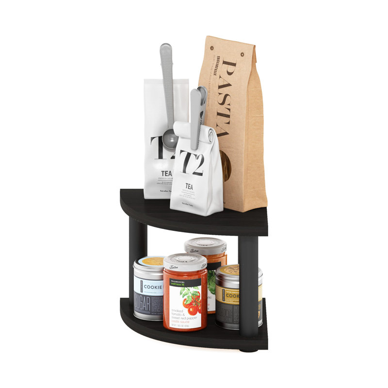 Shondre Desk Organiser, Espresso/Black