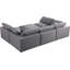 Modulaire réversible avec repose-pieds de 119 po de largeur Burrows-439726806