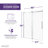 Stellar 60" W x 76" H Double Sliding Frameless Shower Door-52233383