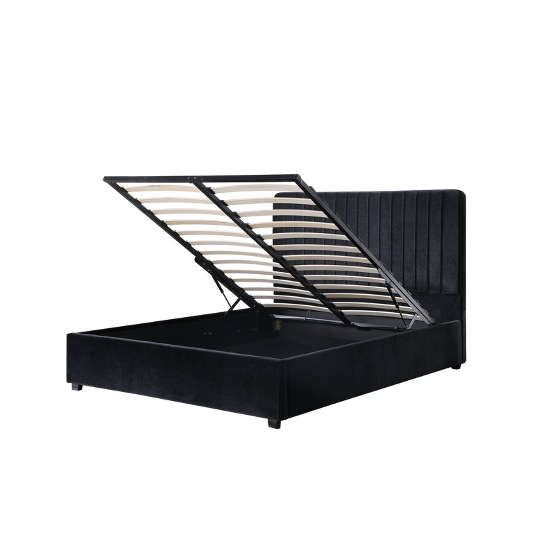 Lit plateforme tapissier Aros-Eve, Grand