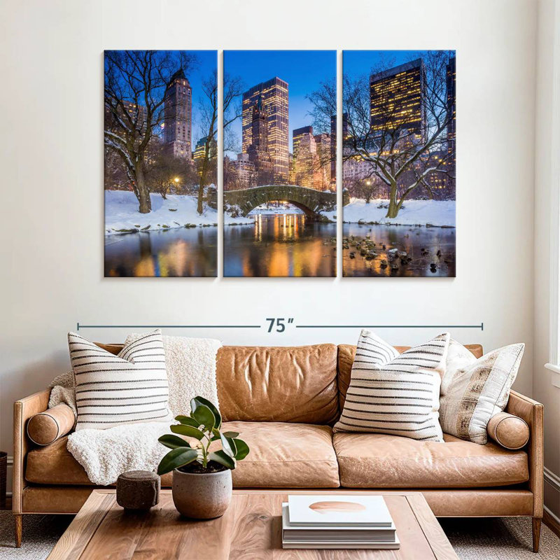 Nicci Winter Gapstow Bridge, 42" H x 65" W