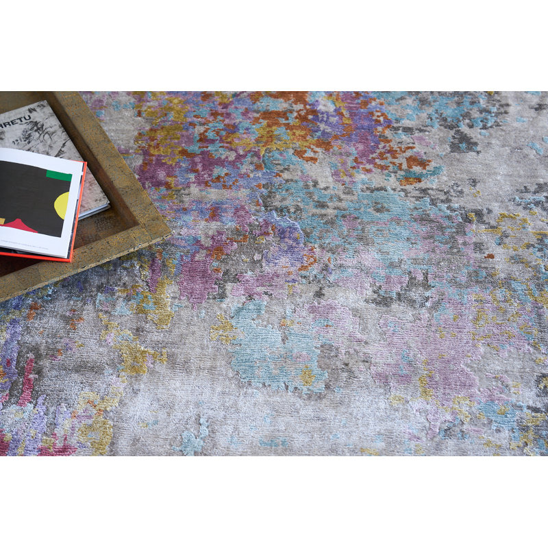Floor Art Abstract Area Rug, Rectangle 8' x 10'