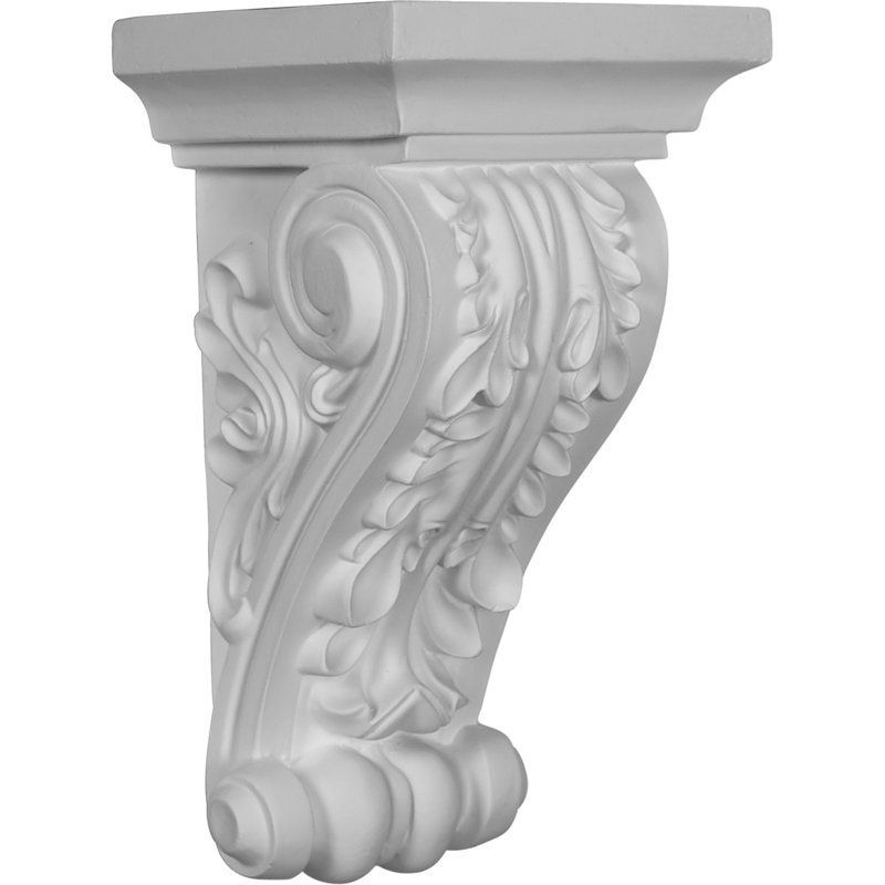 Support / corbeau en uréthane H 10,625 po x l 5,5 po x P 5,375 po