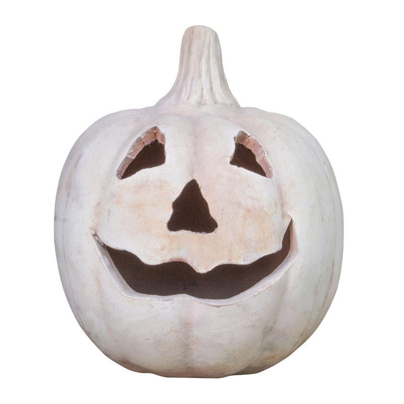 Jack-o-lanterne 14 po - Terre cuite antique
