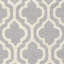 Tapis argent / ivoire en laine Cannen-377306741