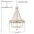 Chrisha 16'' W 4-Light Dimmable Steel Chandelier-663332432